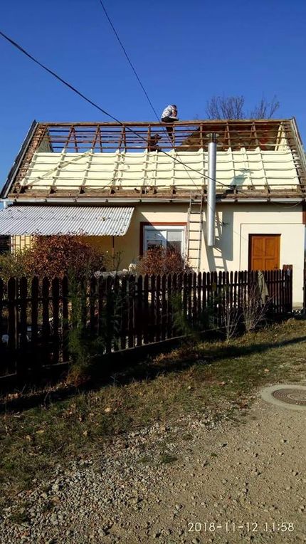 cserepes tetőszigetelés purhabbal